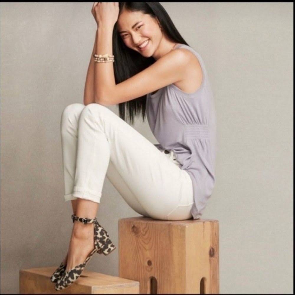 Cabi Kiki Leopard Print Sandals
